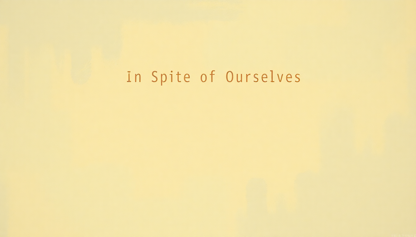 Fan-driven abstract illustration evoking the emotional arc of In Spite of Ourselves by John Prine
