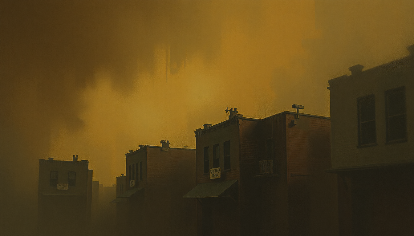 Fan-driven abstract illustration evoking the emotional arc of In the Ghetto by Elvis Presley