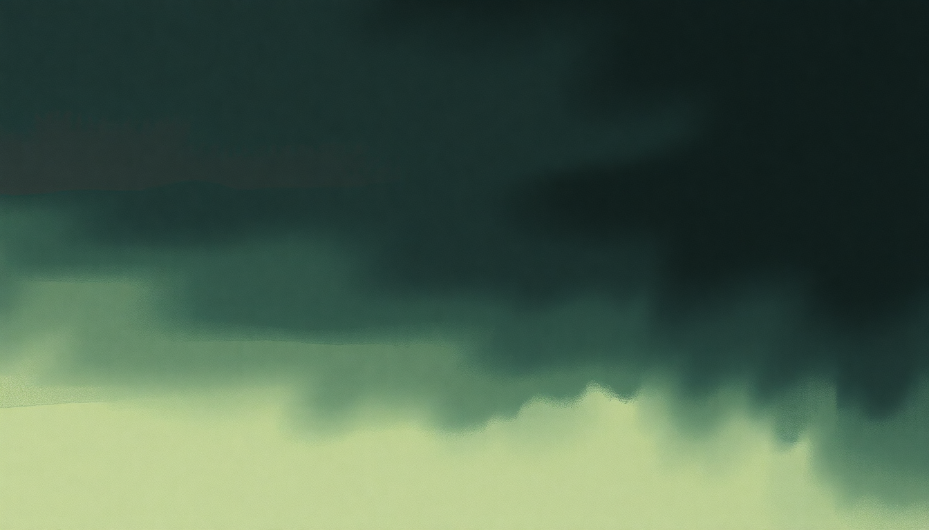 Fan-driven abstract illustration evoking the emotional arc of Inertia Creeps by Massive Attack