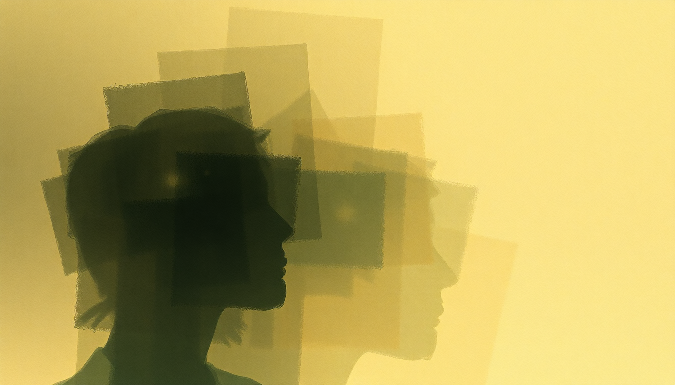 Fan-driven abstract illustration evoking the emotional arc of Infant Eyes by Wayne Shorter