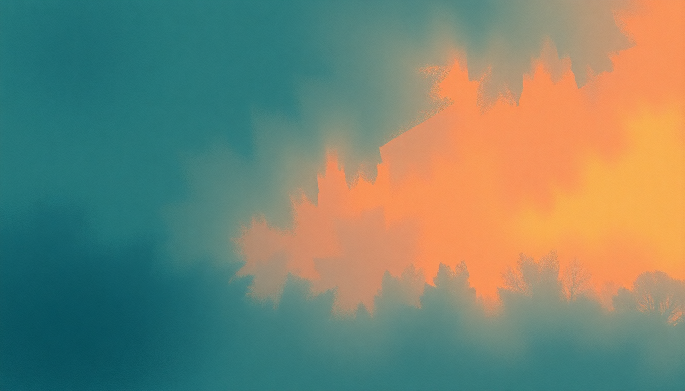 Fan-driven abstract illustration evoking the emotional arc of Inner City Blues (Make Me Wanna Holler) by Marvin Gaye
