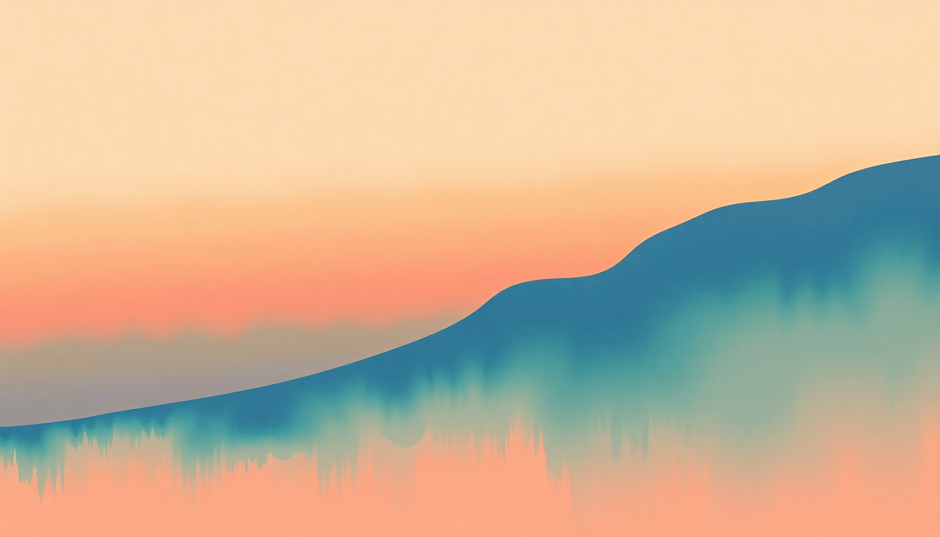 Fan-driven abstract illustration evoking the emotional arc of Instant Destiny by Tame Impala