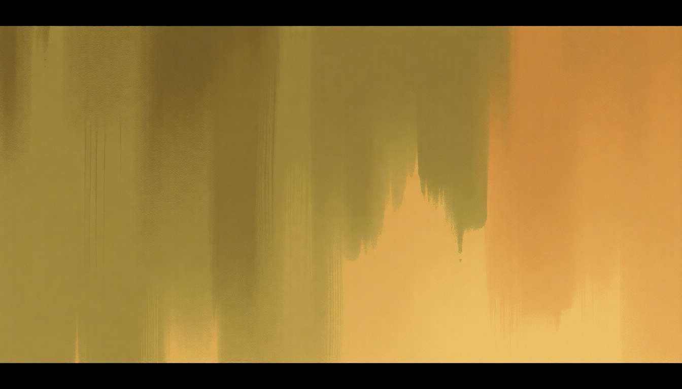 Fan-driven abstract illustration evoking the emotional arc of 3 Intermezzi, Op. 117 by Johannes Brahms