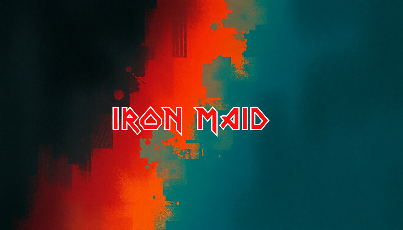 Fan-driven abstract illustration evoking the emotional arc of Iron Maiden by Iron Maiden