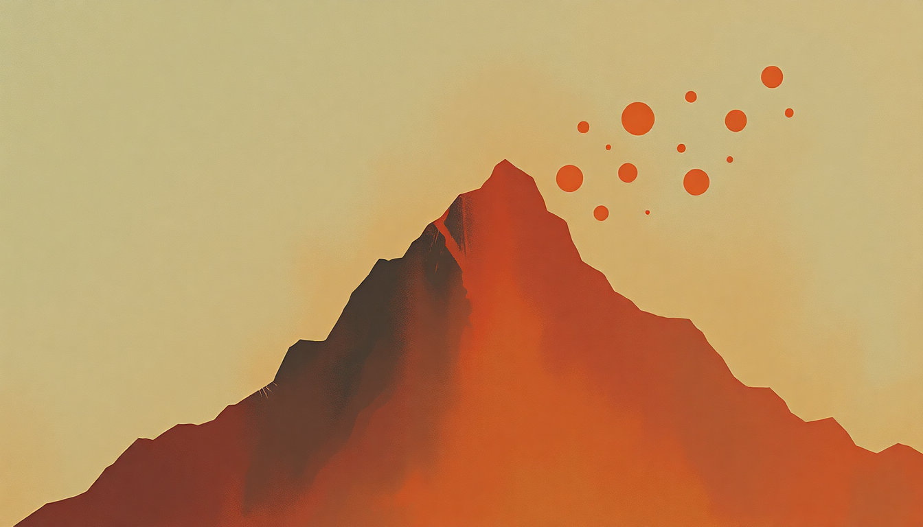 Fan-driven abstract illustration evoking the emotional arc of Iron Man by Black Sabbath
