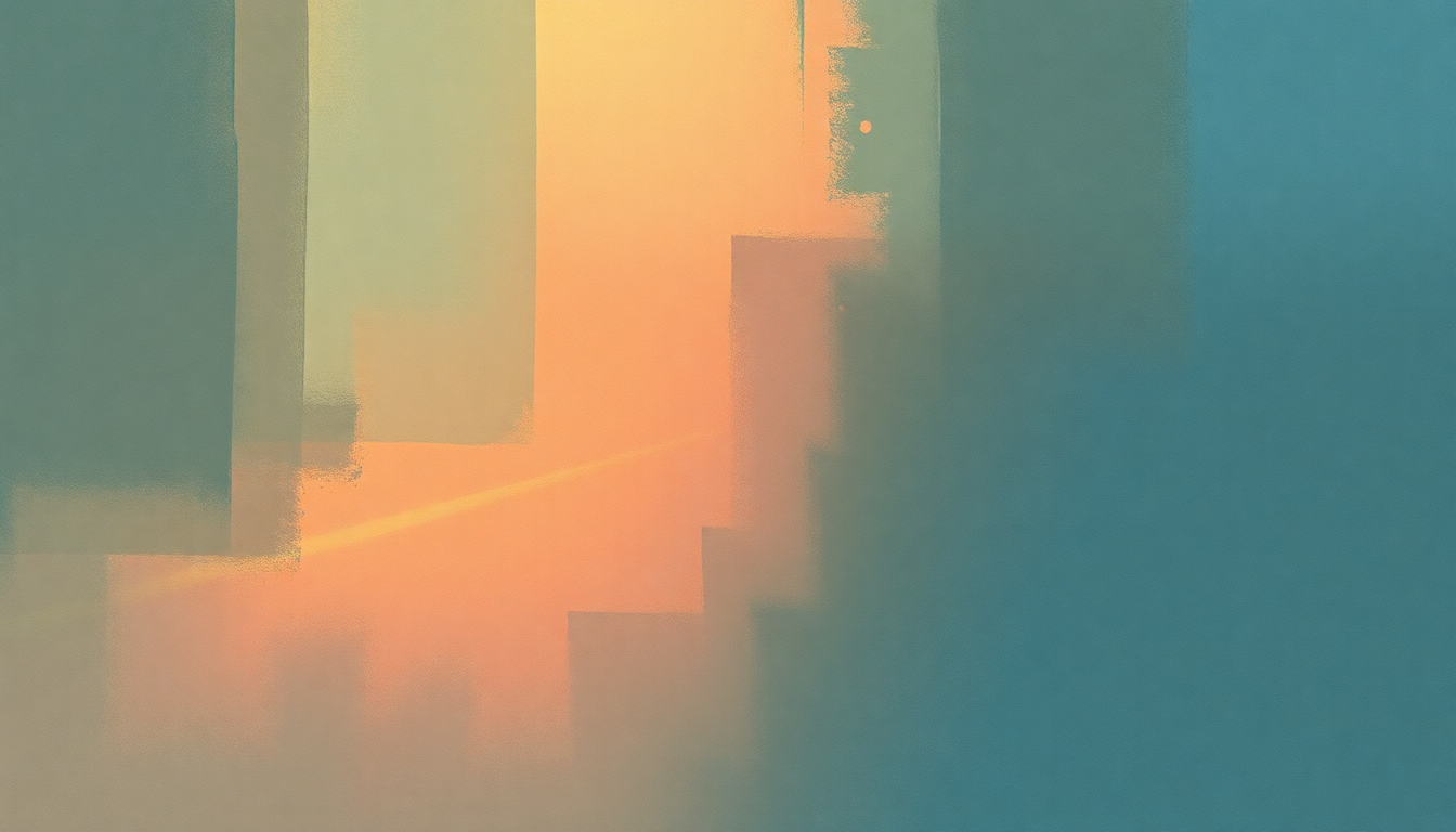 Fan-driven abstract illustration evoking the emotional arc of Is There Anybody Out There? by Pink Floyd