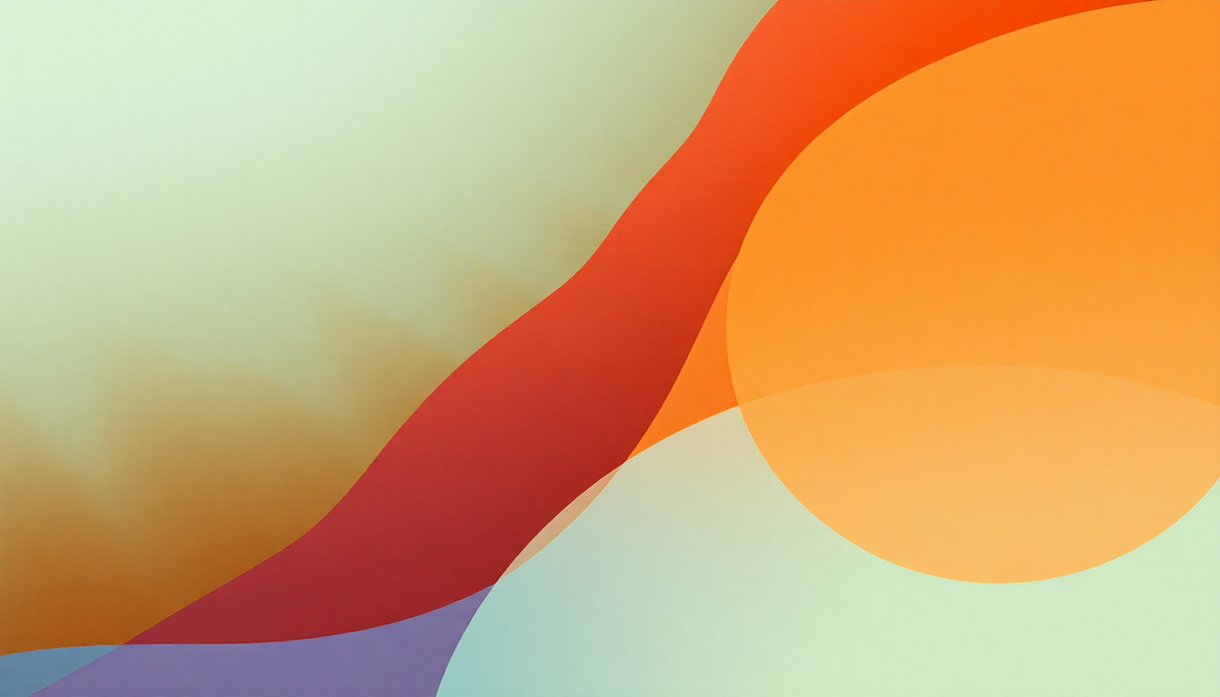 Fan-driven abstract illustration evoking the emotional arc of It Might Be Time by Tame Impala