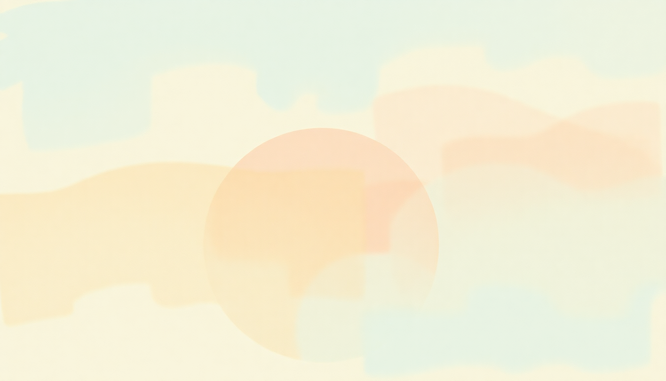 Fan-driven abstract illustration evoking the emotional arc of It's a Rainy Day Sunshine Girl by Faust