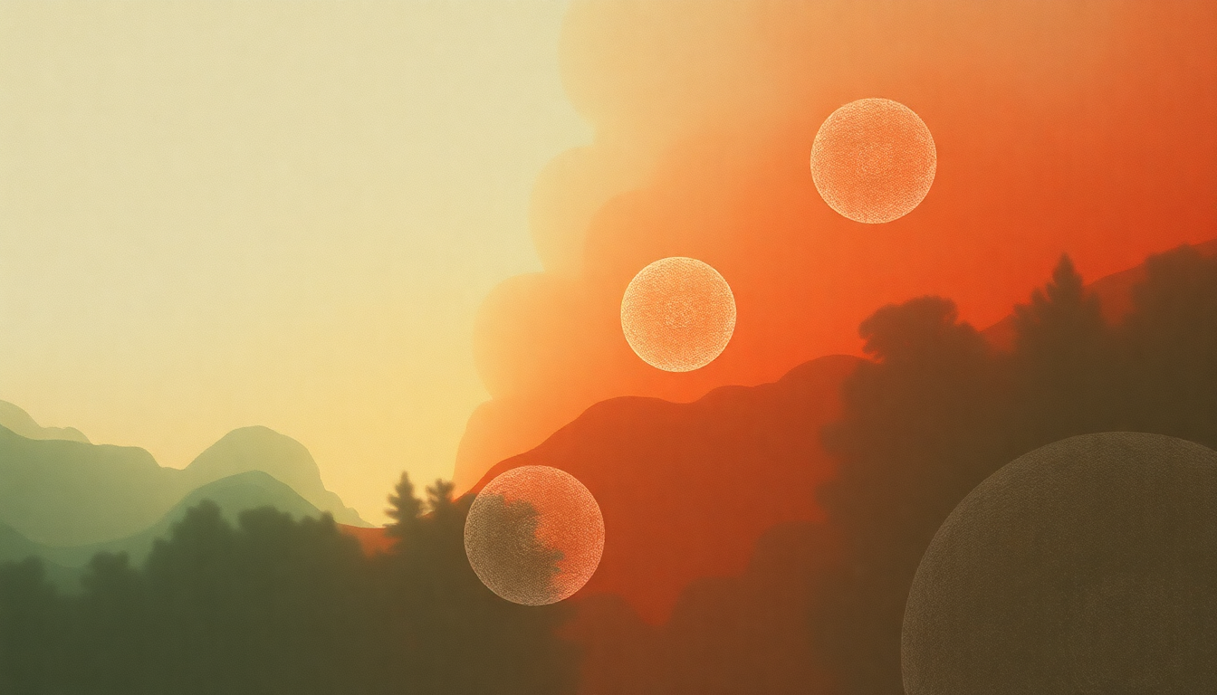 Fan-driven abstract illustration evoking the emotional arc of It's Never Over (Hey Orpheus) by Arcade Fire