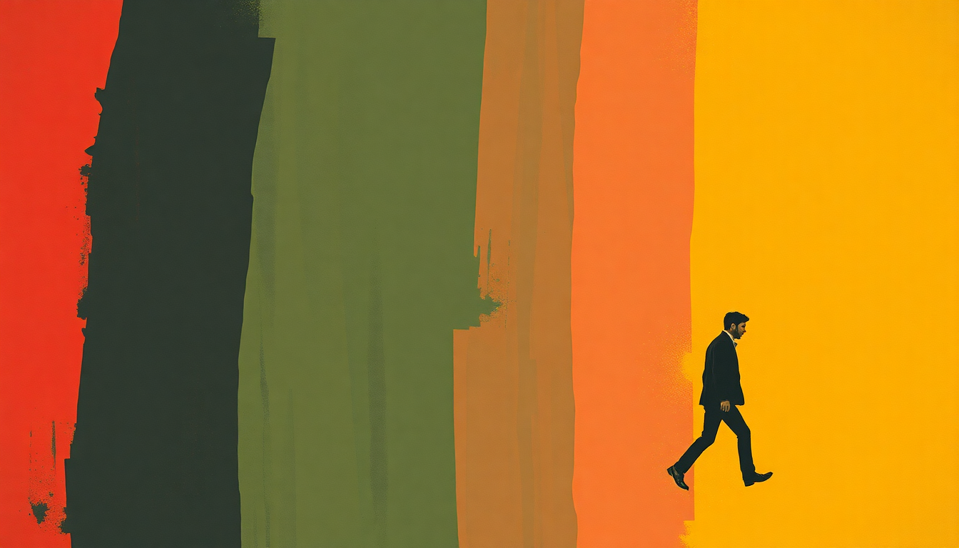 Fan-driven abstract illustration evoking the emotional arc of It's My Life by The Animals