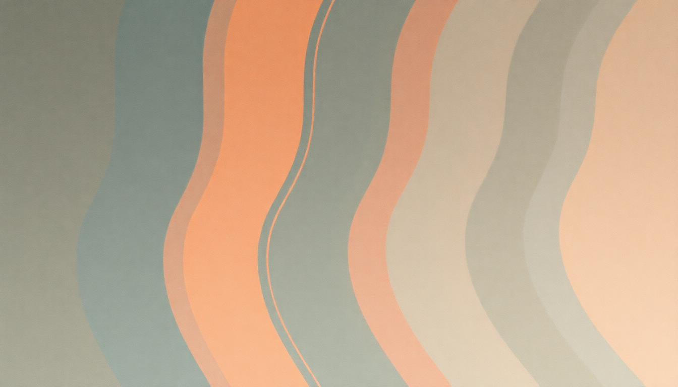 Fan-driven abstract illustration evoking the emotional arc of Itsu by Plaid