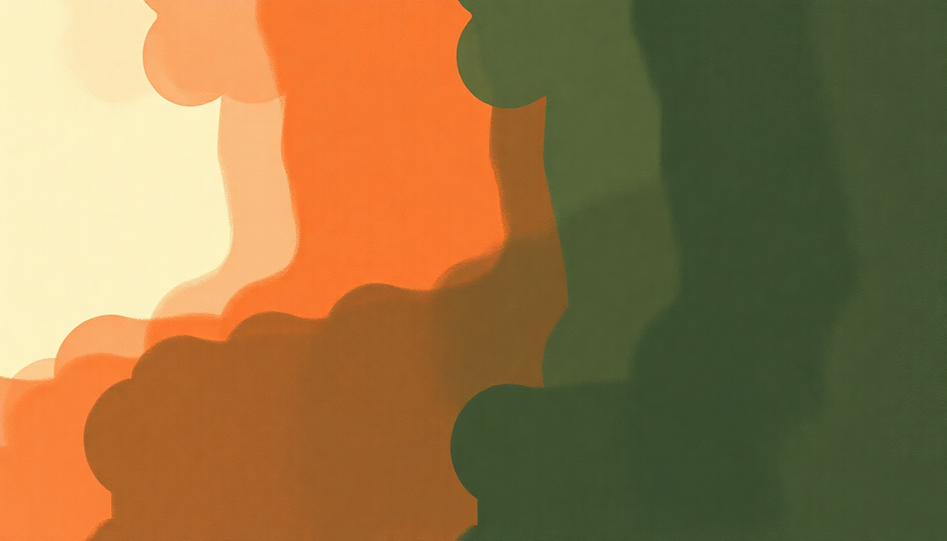 Fan-driven abstract illustration evoking the emotional arc of Jackie's Strength by Tori Amos