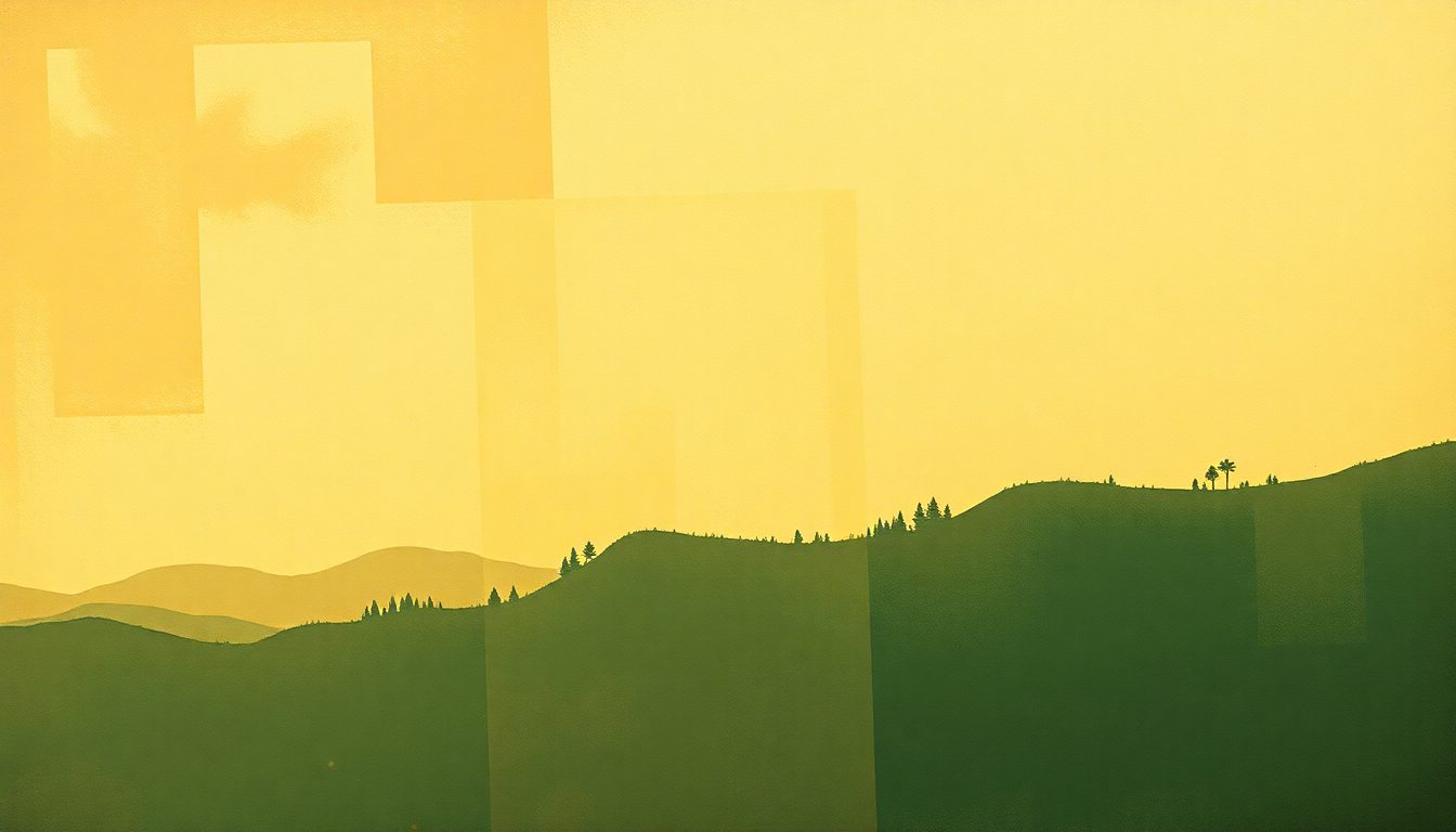 Fan-driven abstract illustration evoking the emotional arc of Janis by Country Joe and the Fish