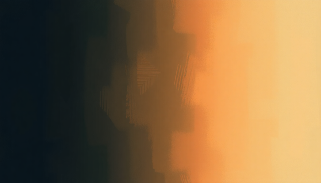 Fan-driven abstract illustration evoking the emotional arc of Jill's America by Ennio Morricone