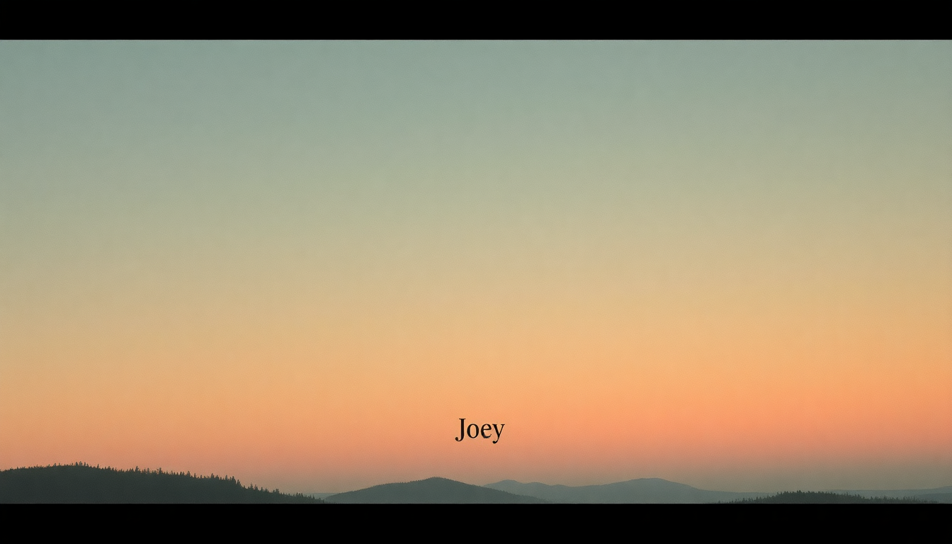 Fan-driven abstract illustration evoking the emotional arc of Joey by Nick Drake
