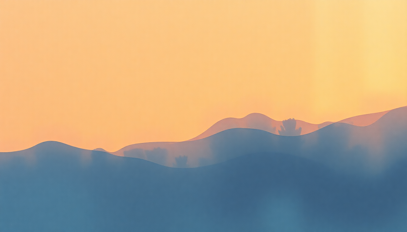 Fan-driven abstract illustration evoking the emotional arc of Jolene by Dolly Parton