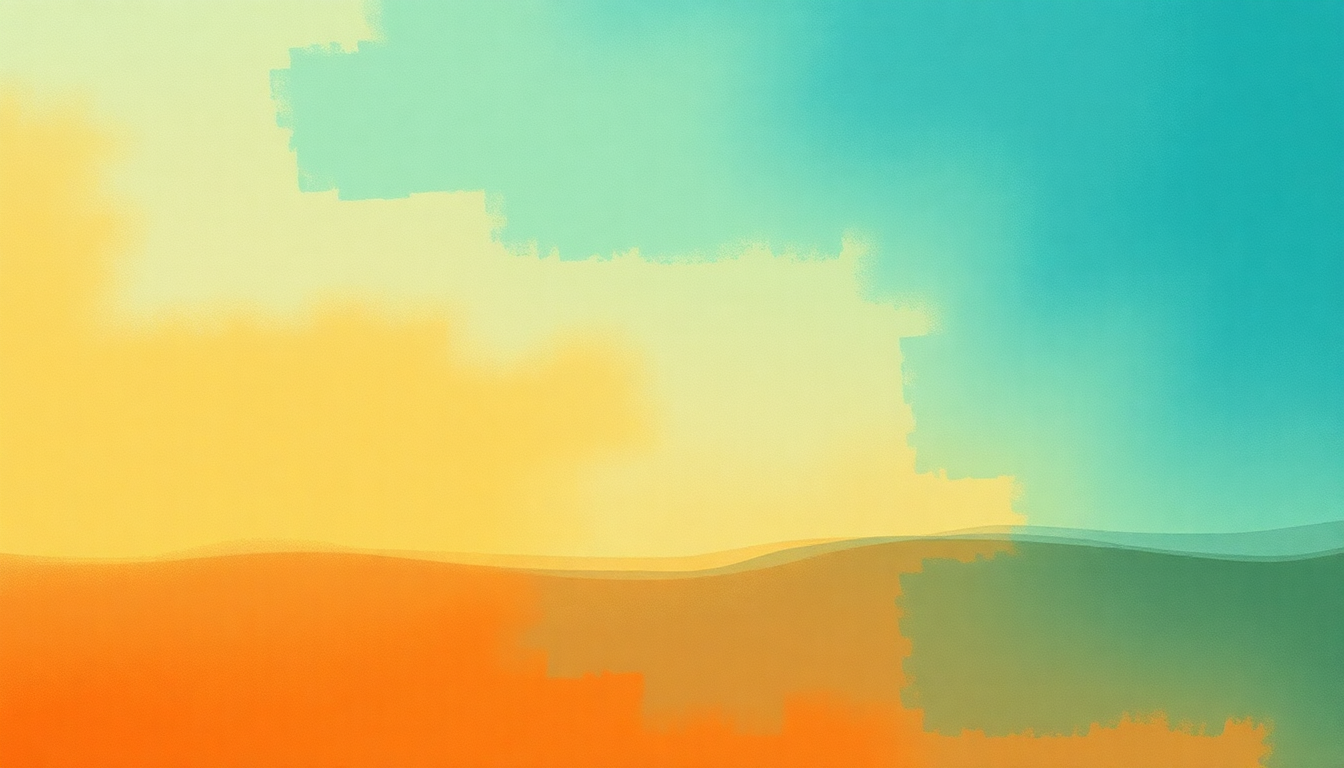Fan-driven abstract illustration evoking the emotional arc of Joy by Lucinda Williams
