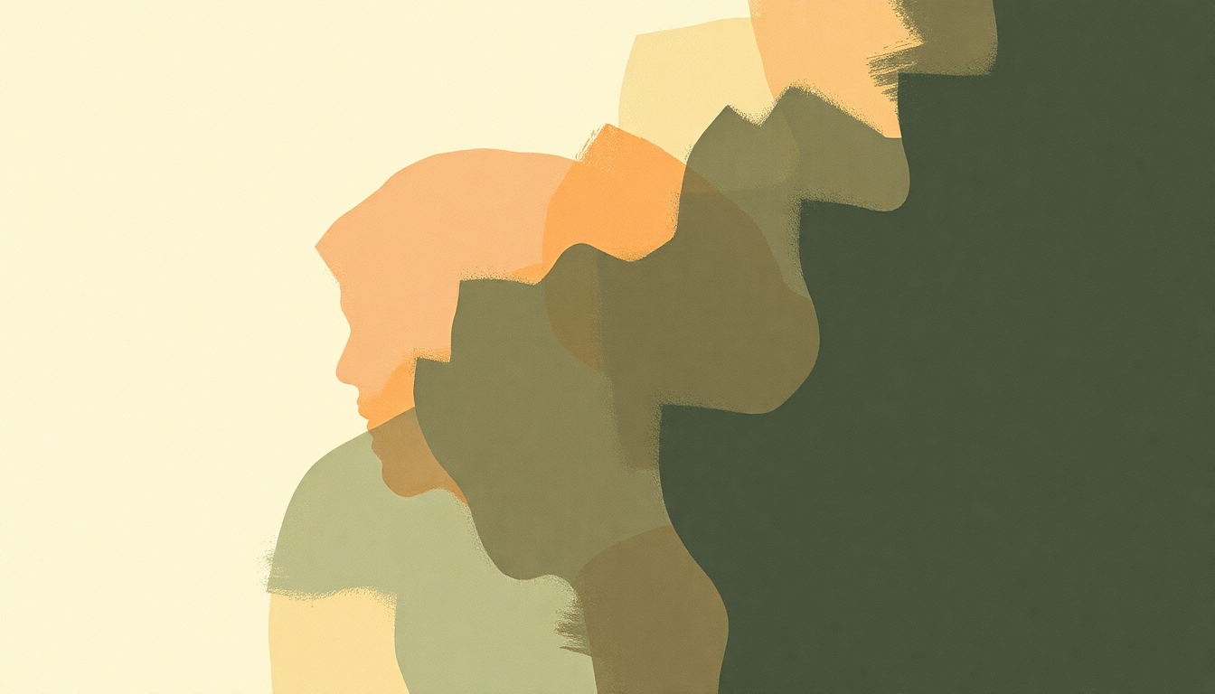 Fan-driven abstract illustration evoking the emotional arc of Juicy by The Notorious B.I.G.