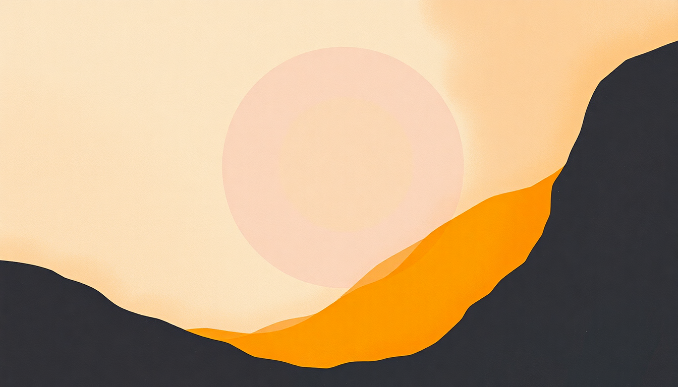 Fan-driven abstract illustration evoking the emotional arc of Jumbo by Underworld