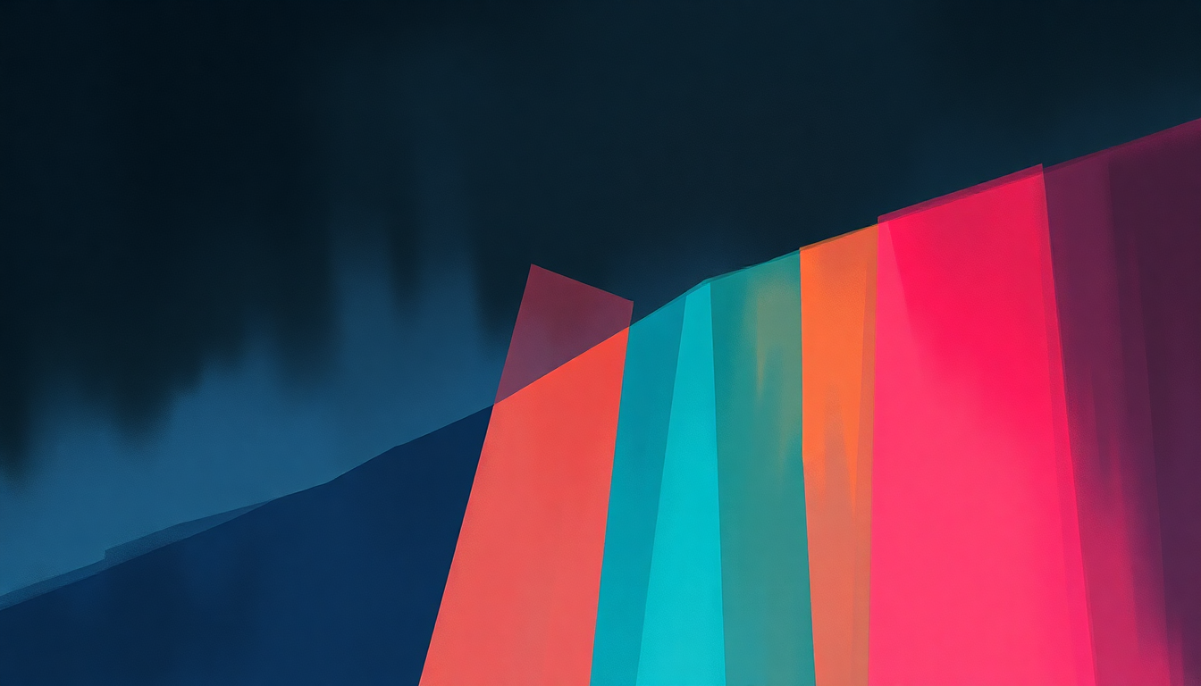 Fan-driven abstract illustration evoking the emotional arc of Junk by Bronski Beat