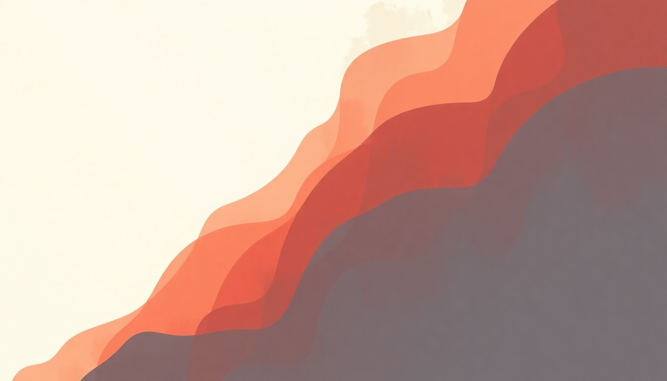 Fan-driven abstract illustration evoking the emotional arc of Just Another Girl by The Killers