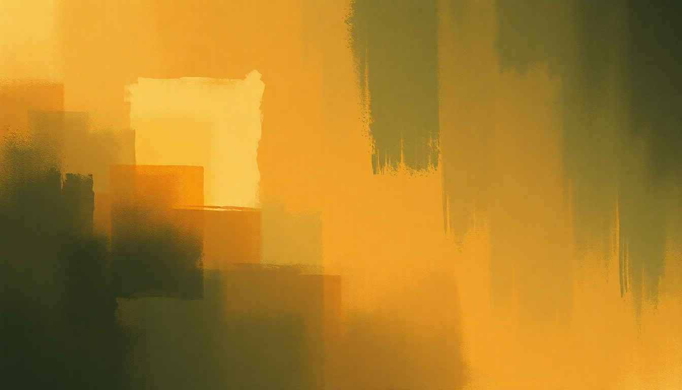 Fan-driven abstract illustration evoking the emotional arc of Just Like Tom Thumb's Blues by Nina Simone