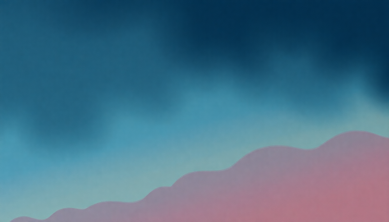 Fan-driven abstract illustration evoking the emotional arc of Just Tonight by Jimmy Eat World
