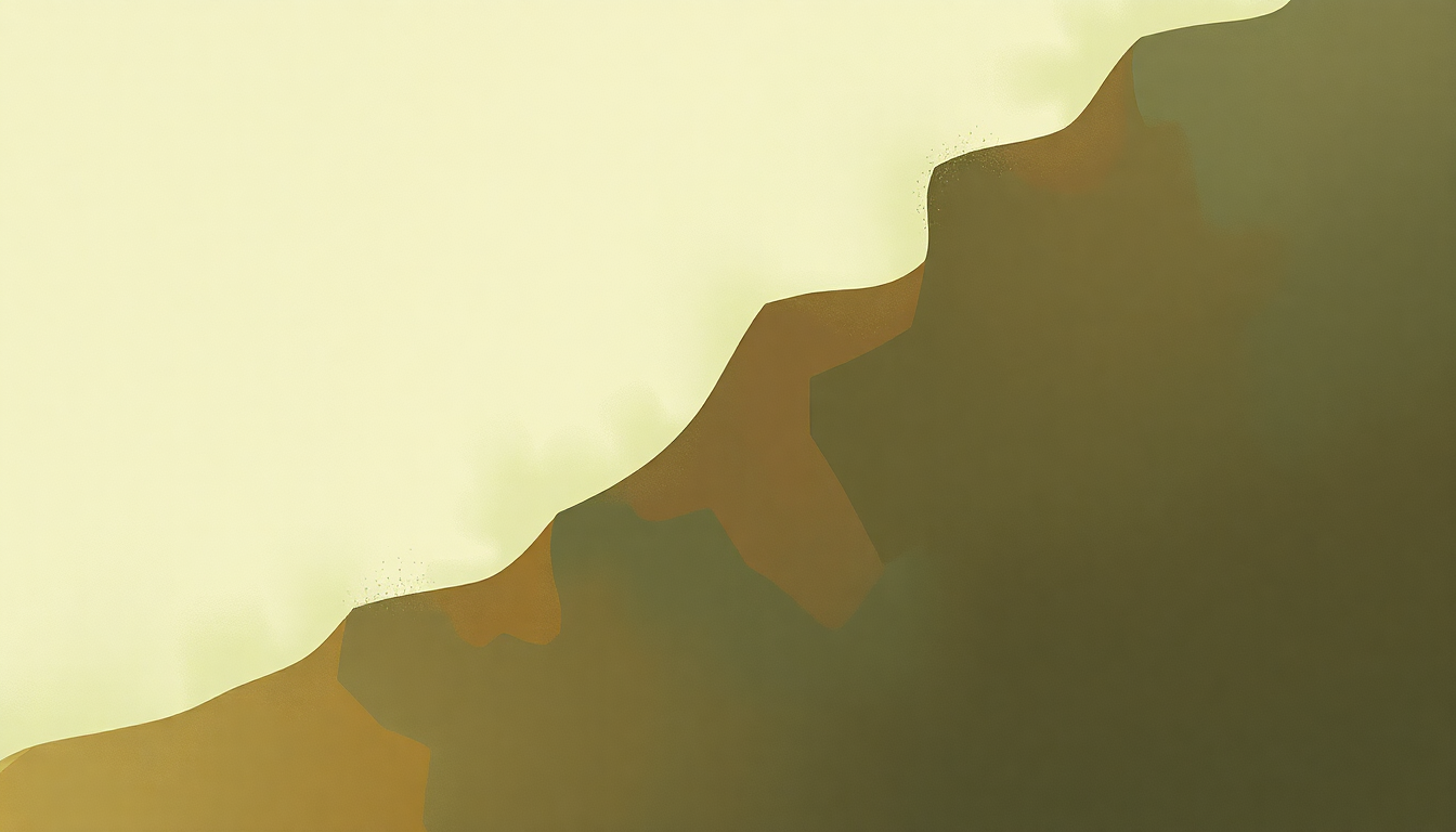 Fan-driven abstract illustration evoking the emotional arc of Just What I Am by Kid Cudi