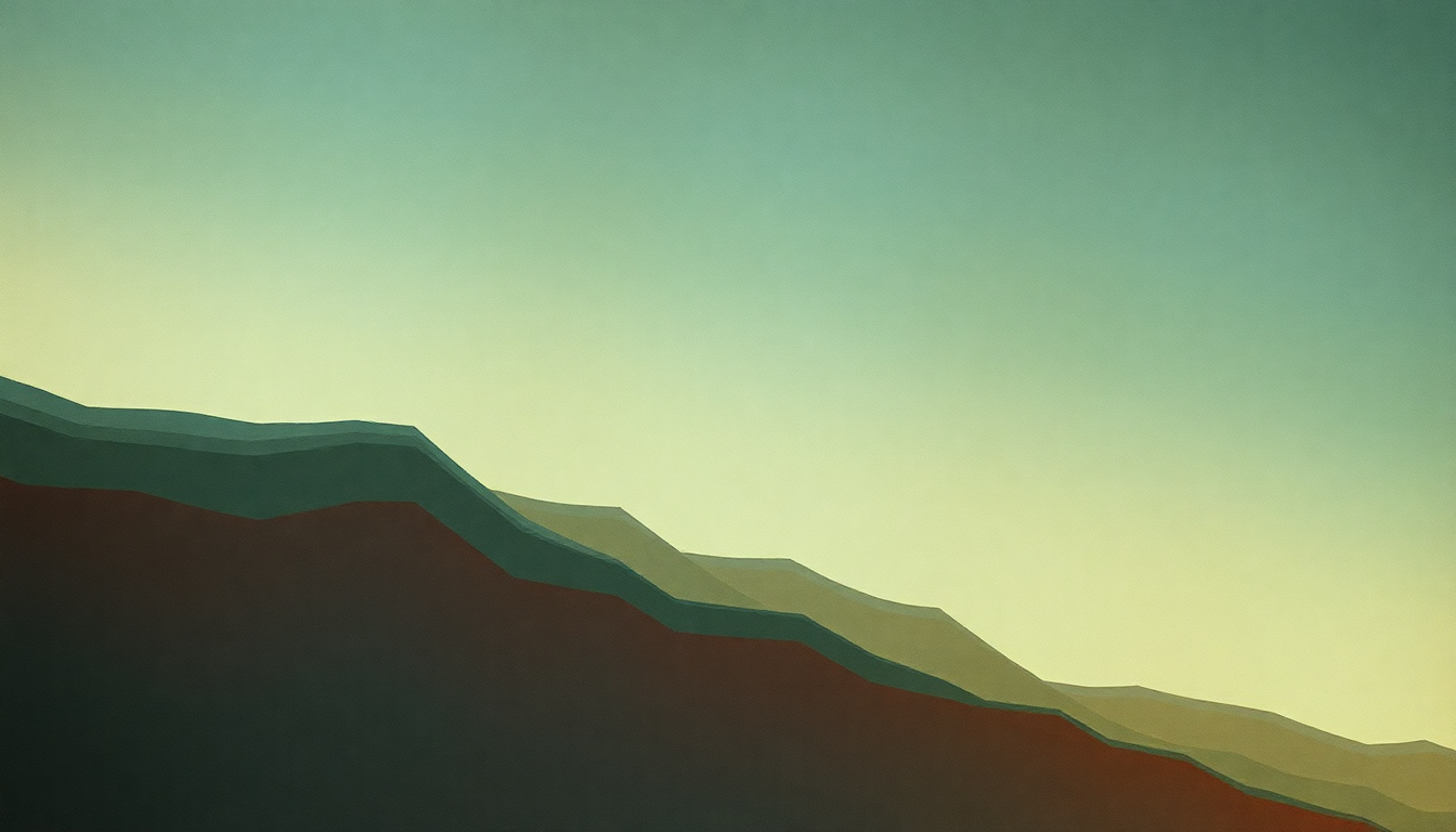 Fan-driven abstract illustration evoking the emotional arc of Karma Coma by Massive Attack