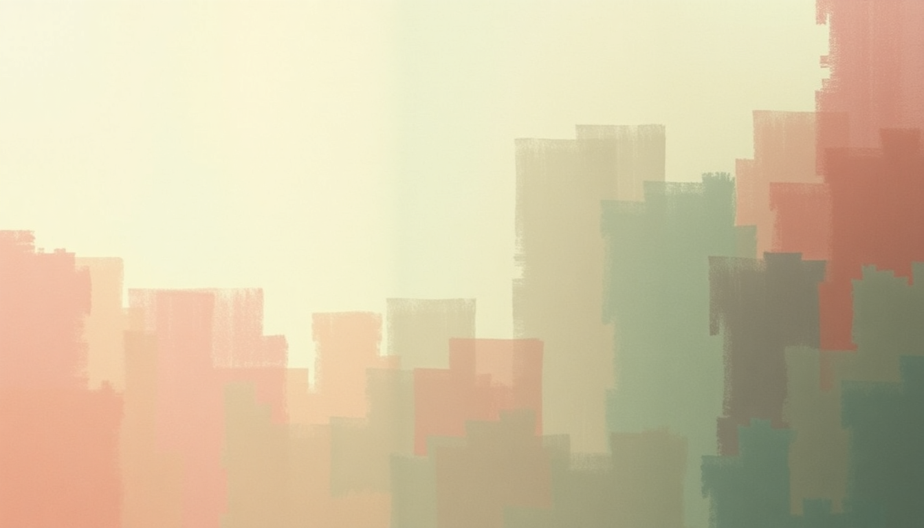 Fan-driven abstract illustration evoking the emotional arc of Karma Police by Radiohead