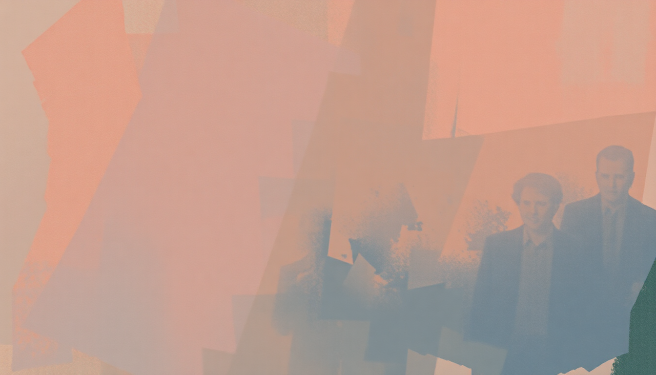 Fan-driven abstract illustration evoking the emotional arc of Keep the Faith by Michael Jackson