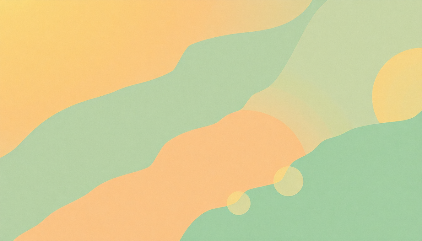 Fan-driven abstract illustration evoking the emotional arc of Keep Your Soul Together by Freddie Hubbard