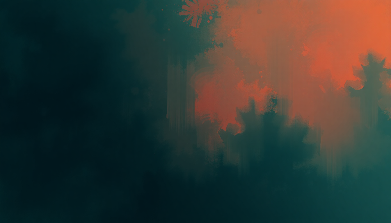 Fan-driven abstract illustration evoking the emotional arc of Kehna Hi Kya by A.R. Rahman