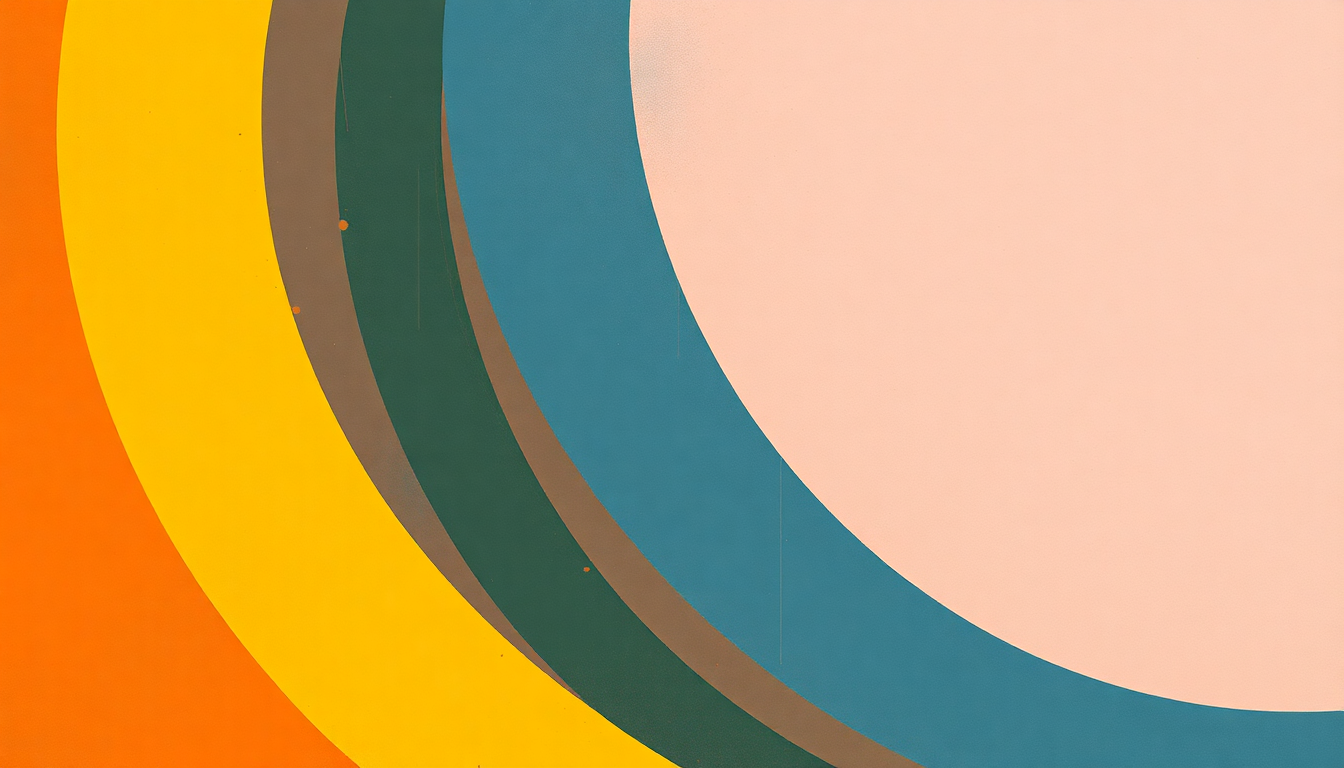 Fan-driven abstract illustration evoking the emotional arc of Kick Drum by The Rapture