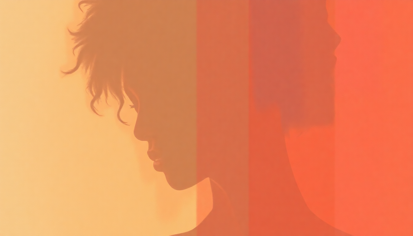Fan-driven abstract illustration evoking the emotional arc of Killing Me Softly by Lauryn Hill