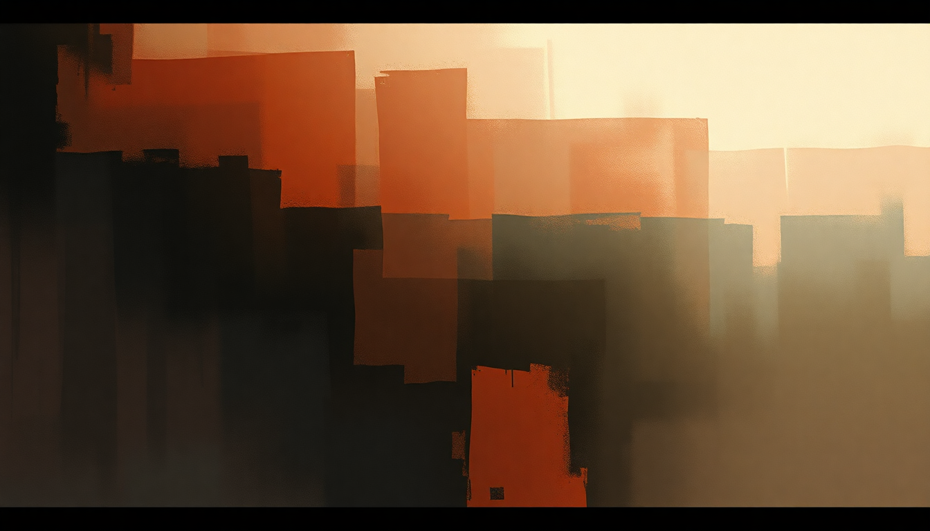 Fan-driven abstract illustration evoking the emotional arc of King at the Control by King Tubby