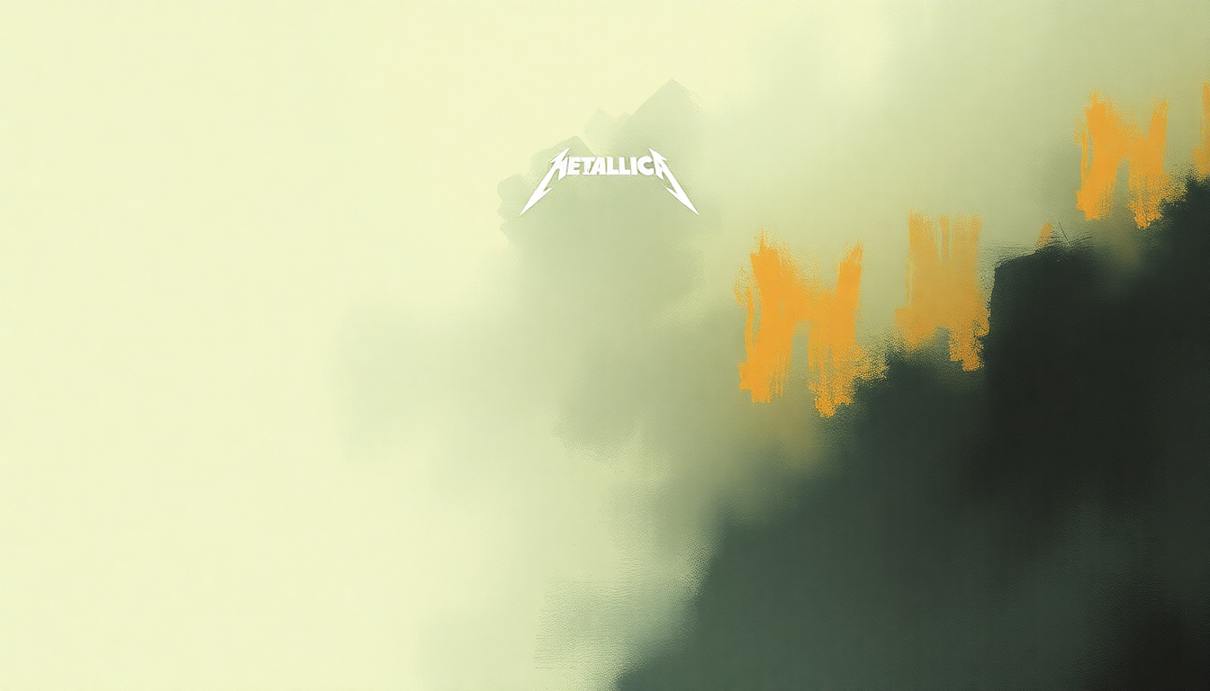 Fan-driven abstract illustration evoking the emotional arc of King Nothing by Metallica