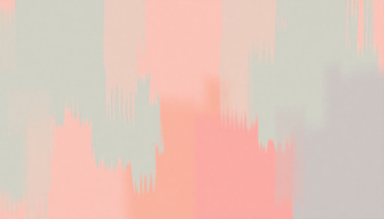 Fan-driven abstract illustration evoking the emotional arc of Kissing the Lipless by The Shins