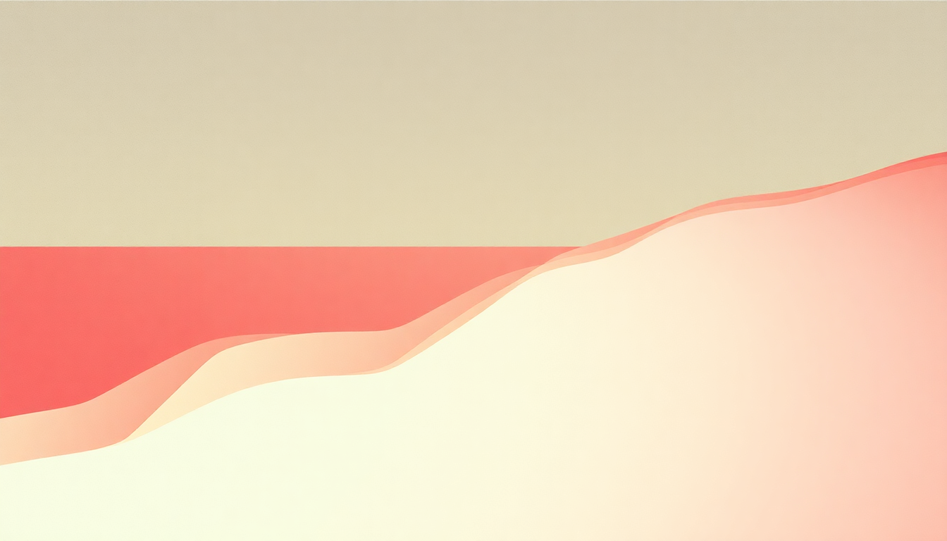 Fan-driven abstract illustration evoking the emotional arc of Kladfvgbung Micshk by Aphex Twin