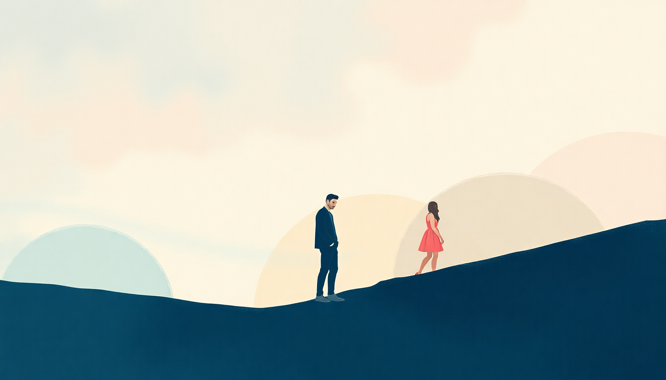 Fan-driven abstract illustration evoking the emotional arc of Knee Socks by Arctic Monkeys