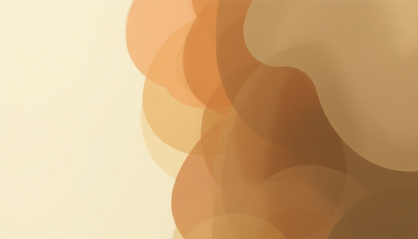 Fan-driven abstract illustration evoking the emotional arc of Know You by Bonobo