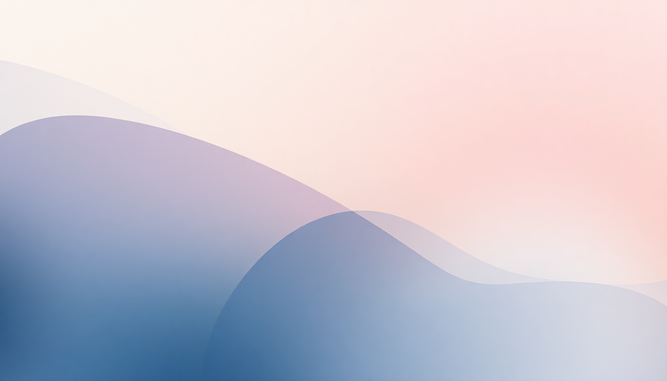 Fan-driven abstract illustration evoking the emotional arc of L by Tycho