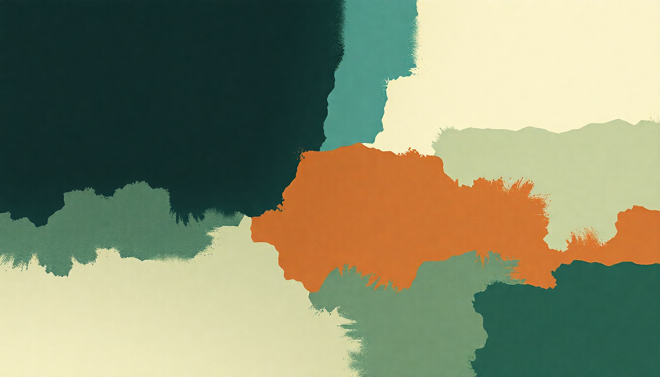 Fan-driven abstract illustration evoking the emotional arc of La Arenosa by Mercedes Sosa