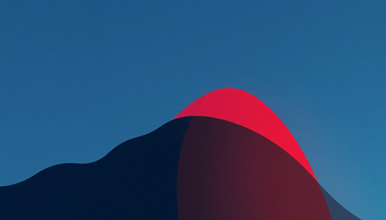 Fan-driven abstract illustration evoking the emotional arc of La Di Da Di by Slick Rick