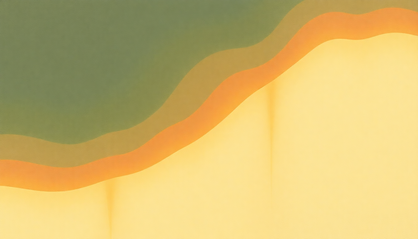 Fan-driven abstract illustration evoking the emotional arc of La Femme d'Argent by Air