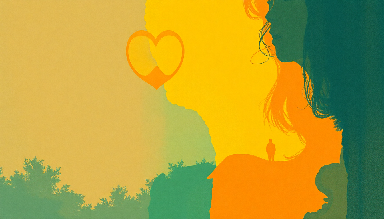 Fan-driven abstract illustration evoking the emotional arc of La Maza by Mercedes Sosa