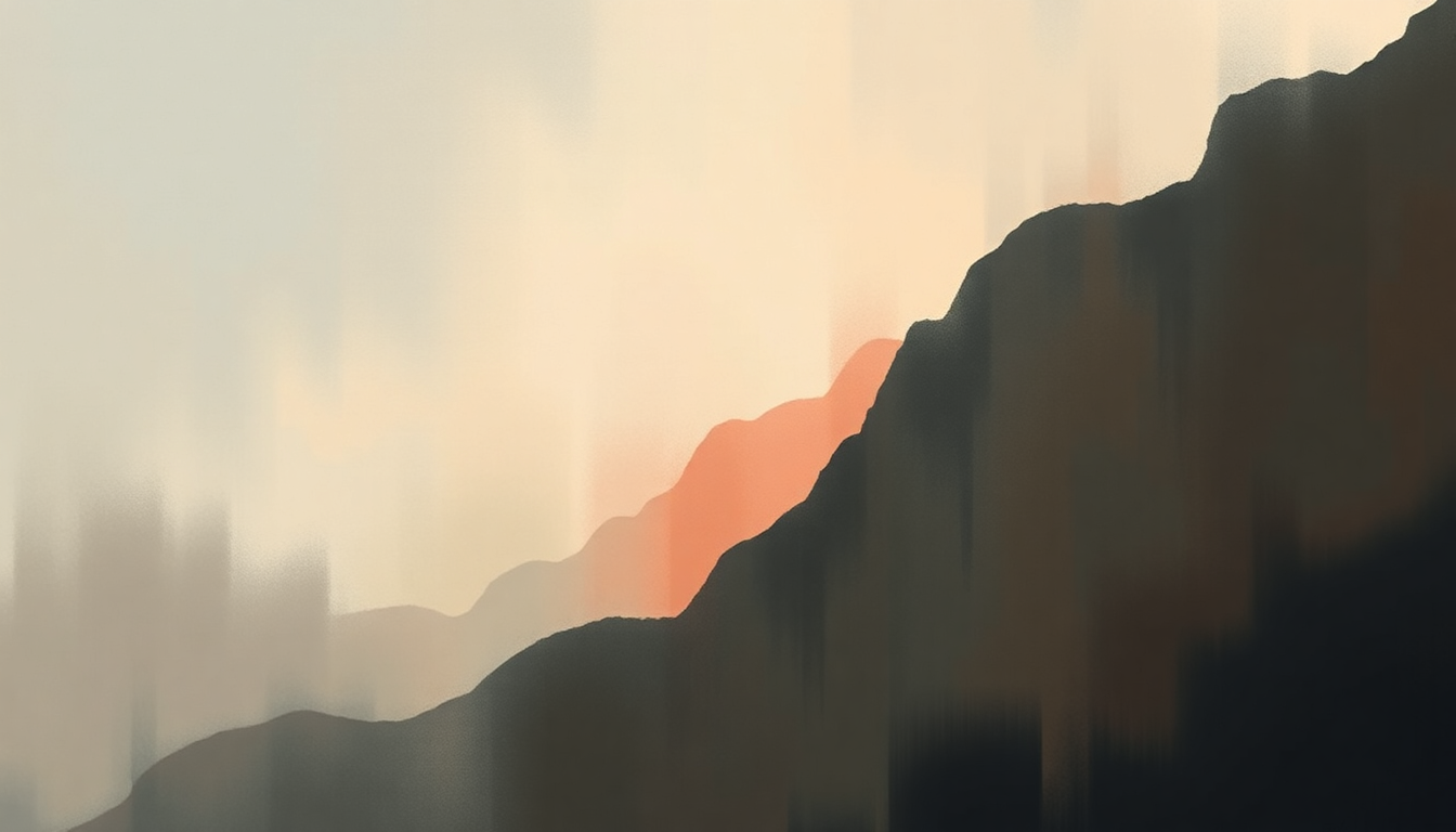 Fan-driven abstract illustration evoking the emotional arc of Labyrinth by Taylor Swift