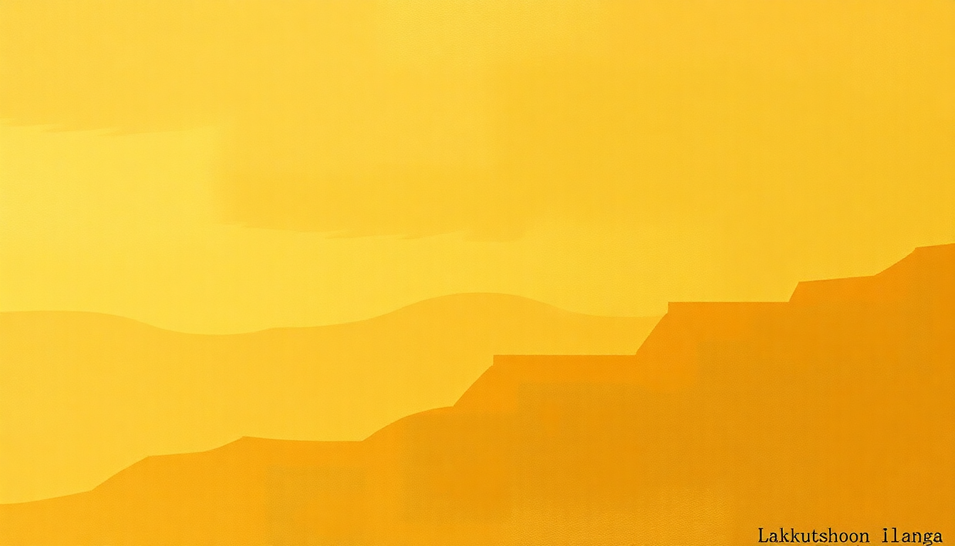 Fan-driven abstract illustration evoking the emotional arc of Lakutshon Ilanga by Miriam Makeba