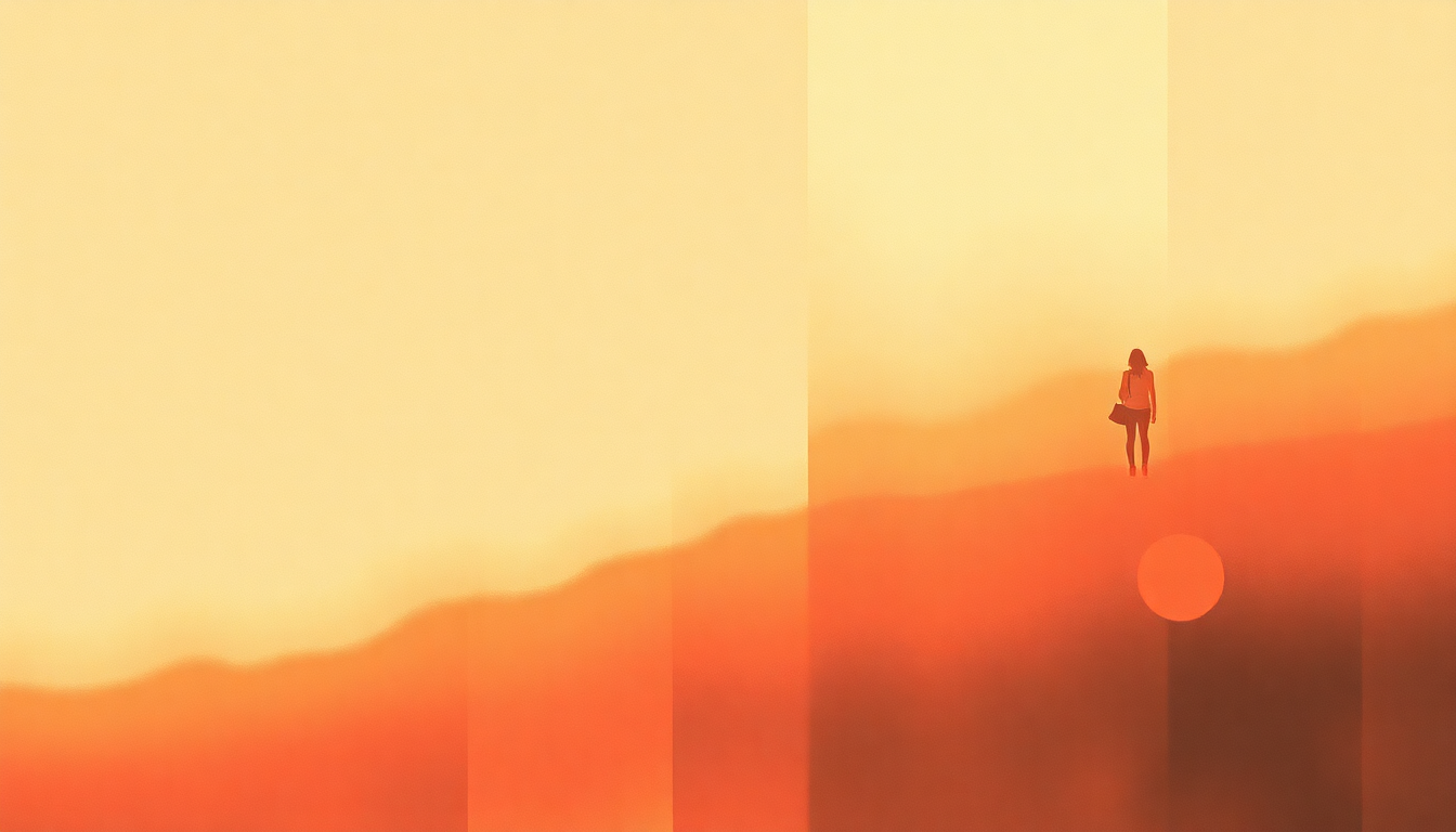 Fan-driven abstract illustration evoking the emotional arc of Last Child by Aerosmith