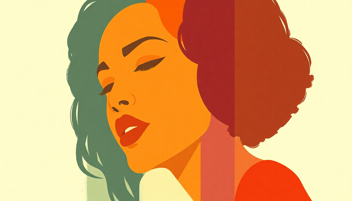 Fan-driven abstract illustration evoking the emotional arc of Last Time I Saw Him by Diana Ross